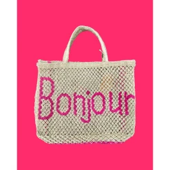 The Jacksons Bonjour Small Jute Bag - Natural