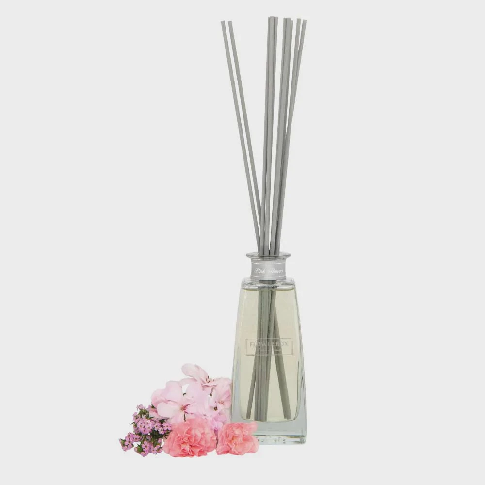 Flower Box Pink Flowers Mini Diffuser 200ml 1 Flower Box Pink Flowers Mini Diffuser 200ml