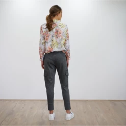 Mela Purdie Bottoms Compact Pant Charcoal Marl Size 10