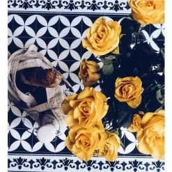 Beija Flor Bath & Body Sofi Black & White Floor Mat 70 X 120 5 Beija Flor Bath & Body Sofi Black & White Floor Mat 70 X 120