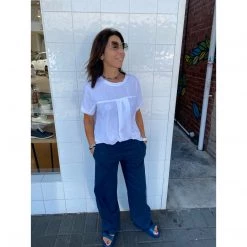 Mela Purdie Walker Pant Ink Microprene