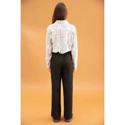 Mela Purdie Soft Shirt Gauguin Floral Birch/White