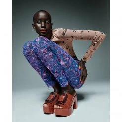 Melissa Australia Melissa Viktor & Rolf Buckle Up Mule-Brown